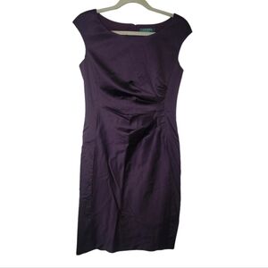 Lauren Ralph Lauren Purple Mini Dress